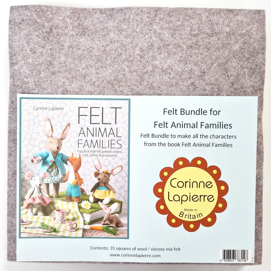 Felt Animal Families Craft pack - Minerva