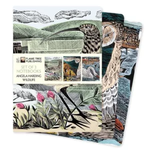 Angela Harding Wildlife 3 Notebooks