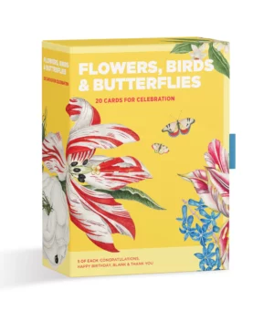 Flowers, Birds & Butterflies Celebrations Boxed Notecards
