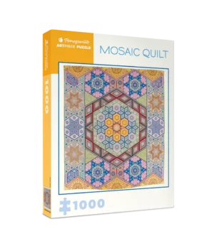 Mosaic quilt 1000 piece jigsaw
