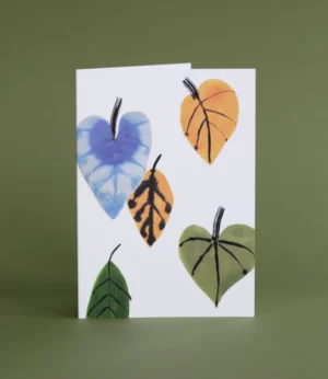 Leaves Assortment Card by Lucky Luijk