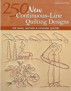250 New Continuous-Line Quilting Designs