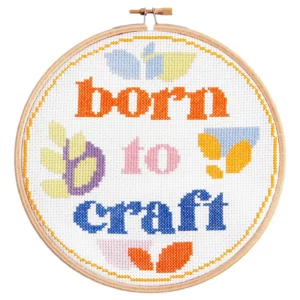 Born to Craft Cross Stitch Kit