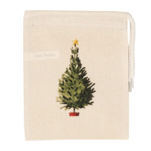 Christmas Tree Drawstring Bag