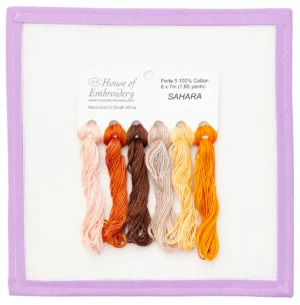 House of Embroidery Perle 5 6x7m Sahara