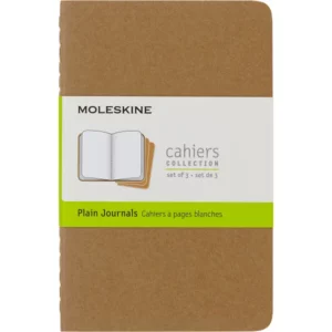 Moleskine  Cahier 3-piece kraft Notebook