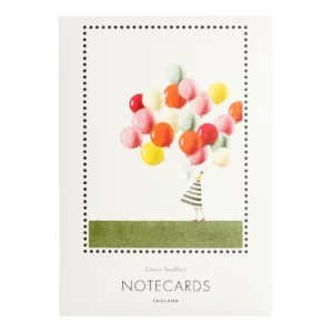 Laura Stoddart Balloons Notecard Pack of 10