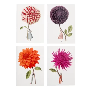 Laura Stoddart In Bloom Dahlia Notecards - 8