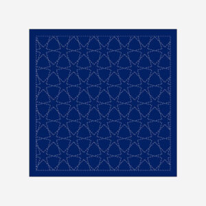 Sashiko Sampler - Navy Morning Glory