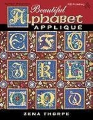 Beautiful Alphabet Applique